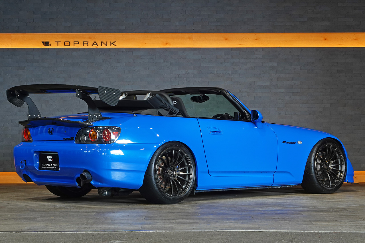 2008 Honda S2000 AP2 S2000 Type S, HKS GT2 Supercharger, J's Racing Carbon Hood, Aerotech Japan GT Wing