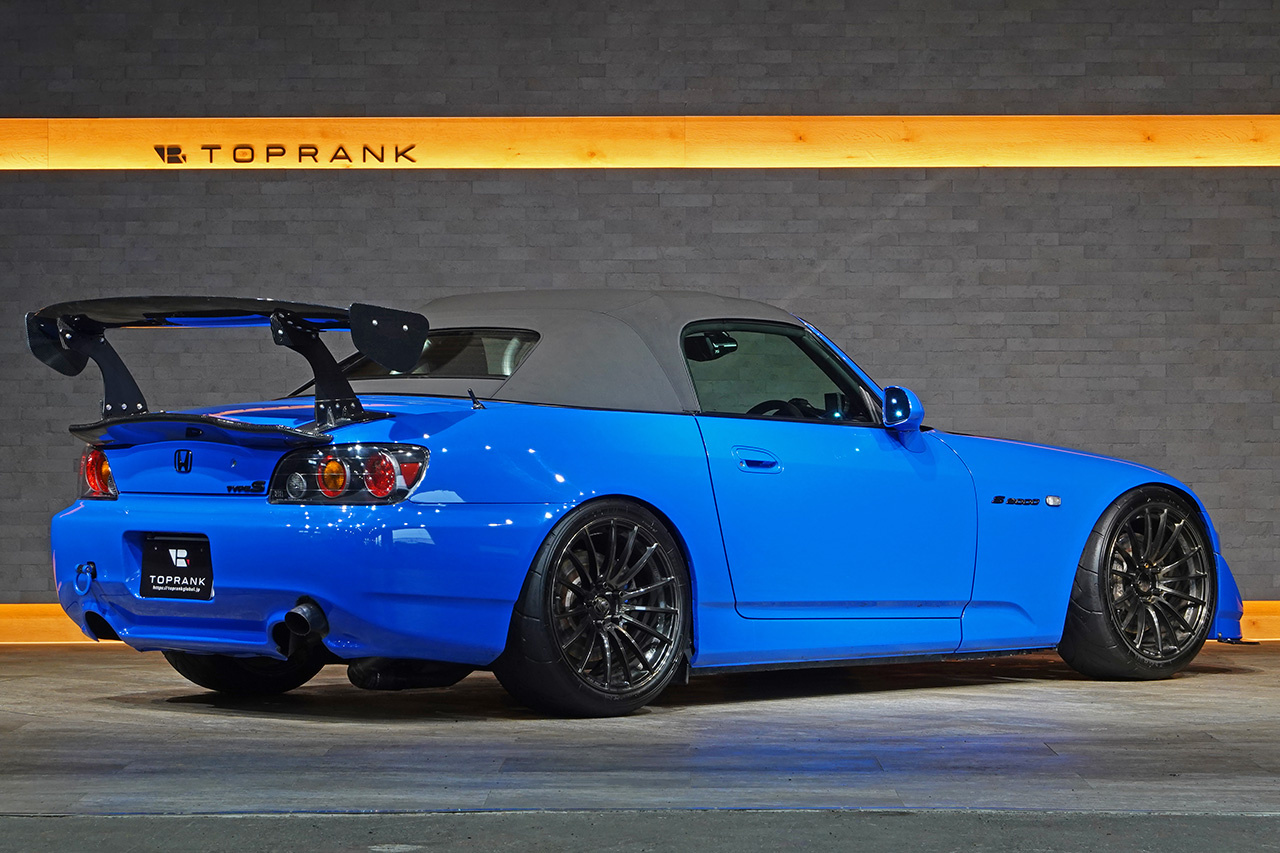 2008 Honda S2000 AP2 S2000 Type S, HKS GT2 Supercharger, J's Racing Carbon Hood, Aerotech Japan GT Wing