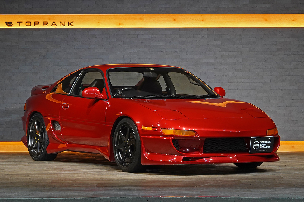 1990 Toyota MR2 SW20 MR-2 GT, Do-Luck Aero, Departure Muffler, MOMO Steering,