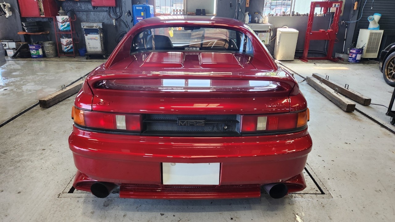 非売品 90年代 ビンテージ トヨタ 煩わせ MR-2 MR2 SW20型 時計 旧車