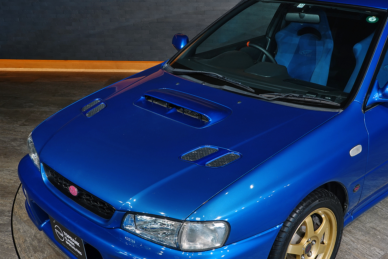 1999 Subaru IMPREZA STI GC8 Impreza WRX Type RA STi Ver.6, S201 Style Rear Wing, Fujitsubo Muffler