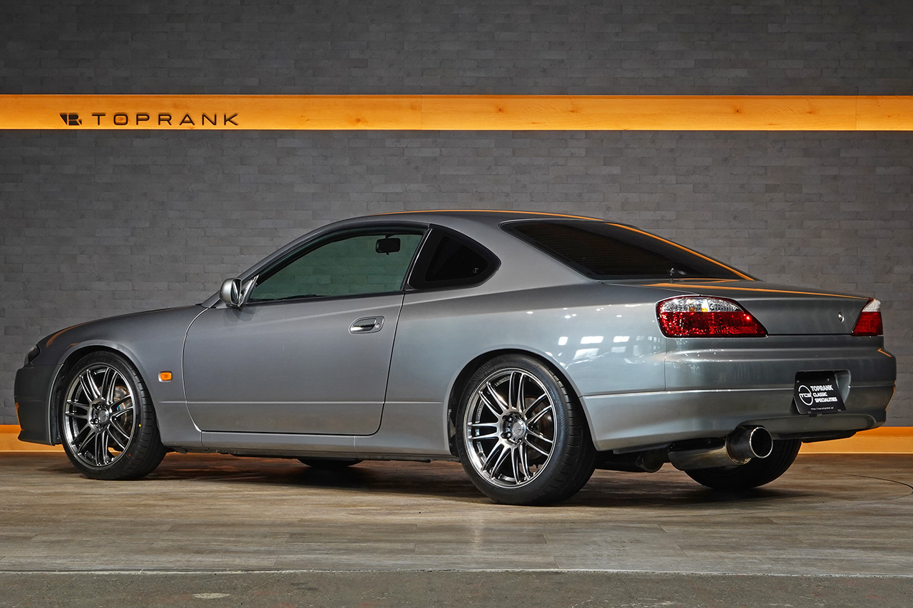 2000 Nissan SILVIA S15 Silvia Spec-R, WORK ZR7 18 Inch Wheels, Trust Muffler, HPI Radiator・Front Pipe