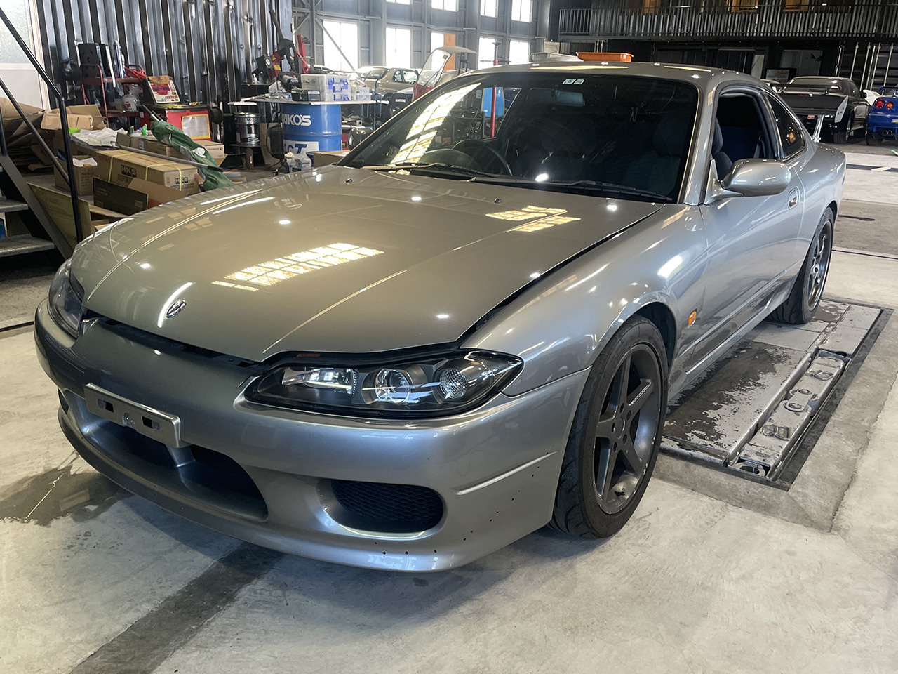 2000 Nissan SILVIA FUTURE INVENTORY, S15 Silvia Spec-R, NEW WORK ZR7, Trust Muffler, HPI Radiator・Front Pipe