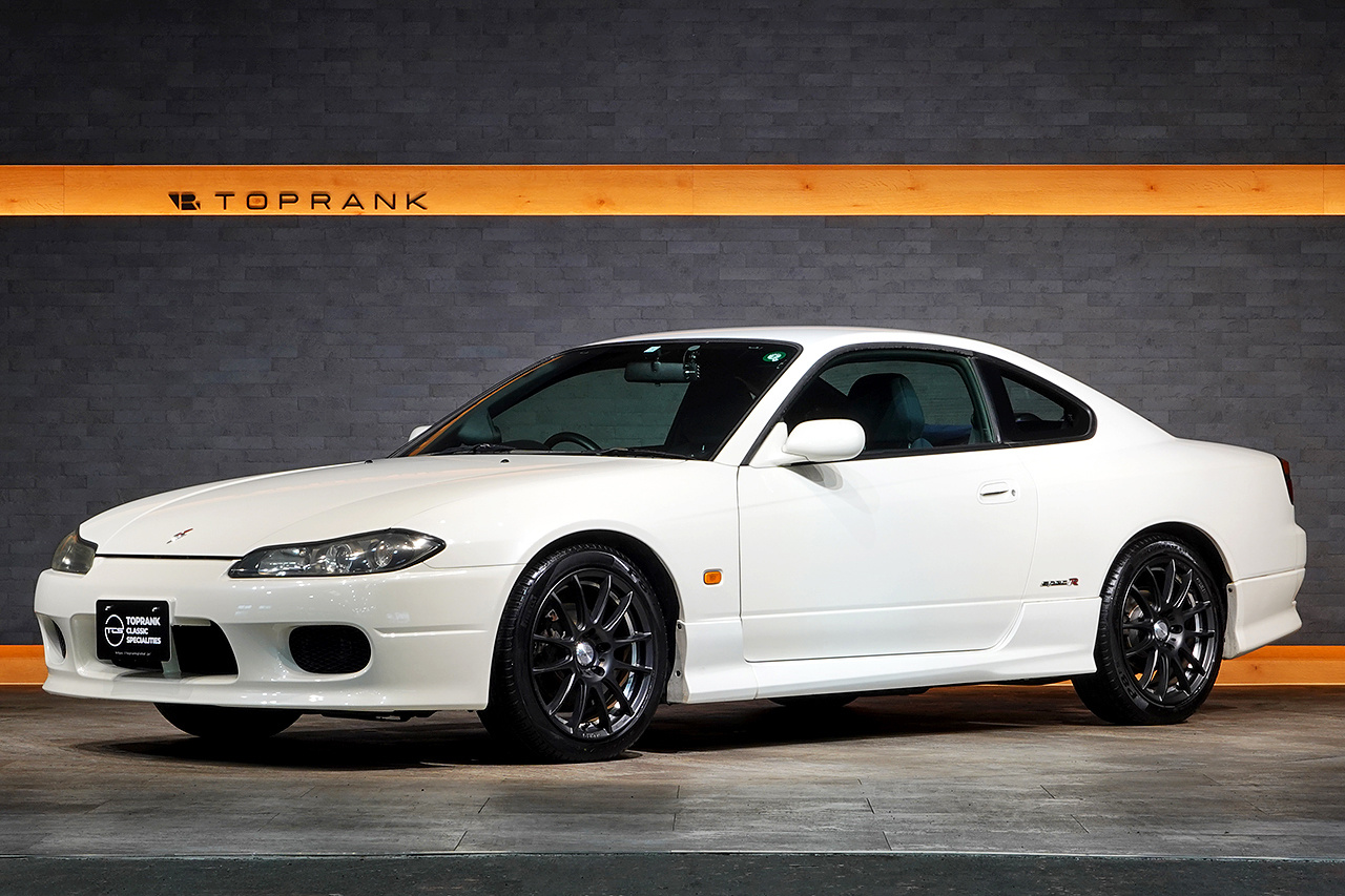 2000 Nissan SILVIA S15 Silvia Spec-R, Blitz Muffler・Height Adjustable Coilovers, 5Zigen 17 Inch Wheels