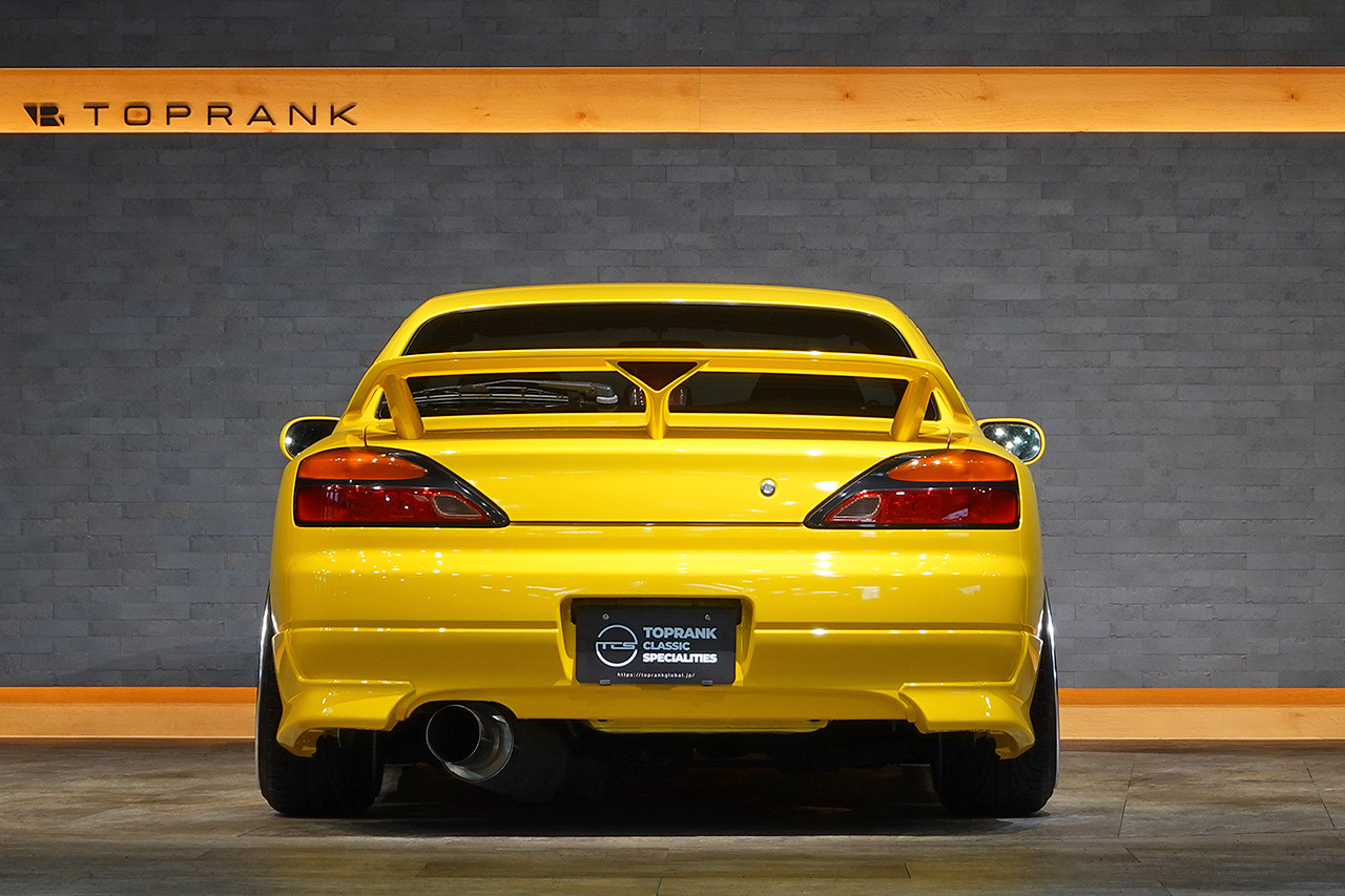 2002 Nissan SILVIA S15 Silvia Spec-R, Lightning Yellow Full Resprey, Work Meister M1 18In Wheels