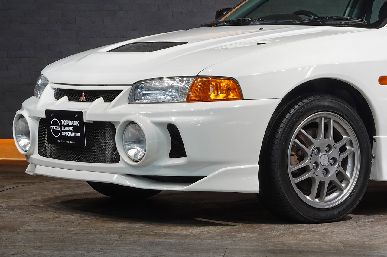 1996 Mitsubishi LANCER EVOLUTION CN9A Lancer RS Evolution IV, Optional Manual AC, OZ Racing 16 Inch Alloy Wheels, Fujitsubo Muffler