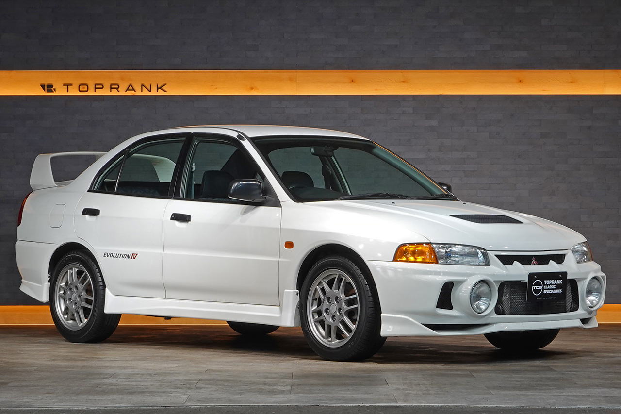 1996 Mitsubishi LANCER EVOLUTION CN9A Lancer RS Evolution IV, Optional Manual AC, OZ Racing 16 Inch Alloy Wheels, Fujitsubo Muffler