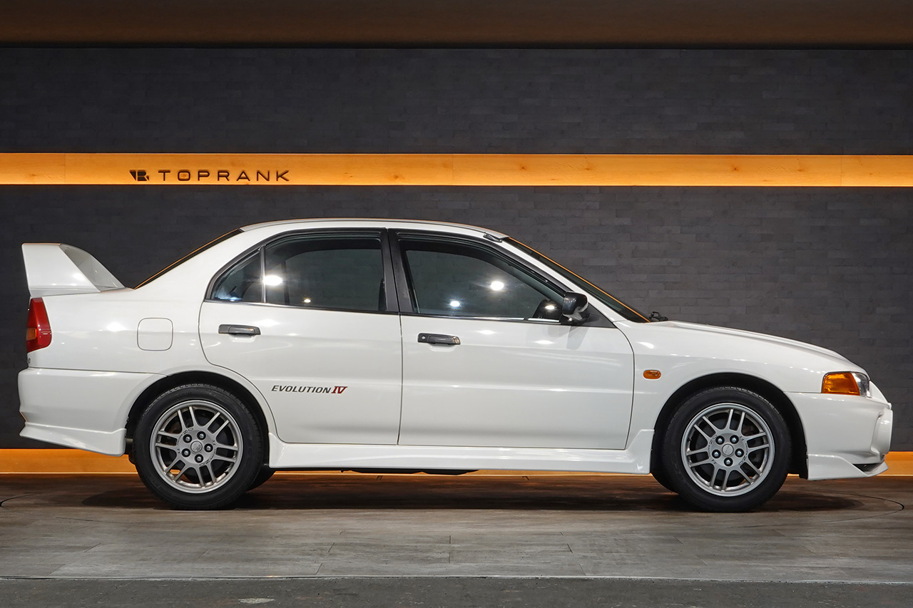 1996 Mitsubishi LANCER EVOLUTION CN9A Lancer RS Evolution IV, Optional Manual AC, OZ Racing 16 Inch Alloy Wheels, Fujitsubo Muffler