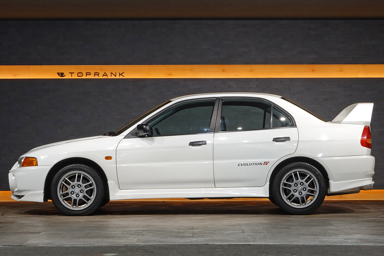 1996 Mitsubishi LANCER EVOLUTION CN9A Lancer RS Evolution IV, Optional Manual AC, OZ Racing 16 Inch Alloy Wheels, Fujitsubo Muffler