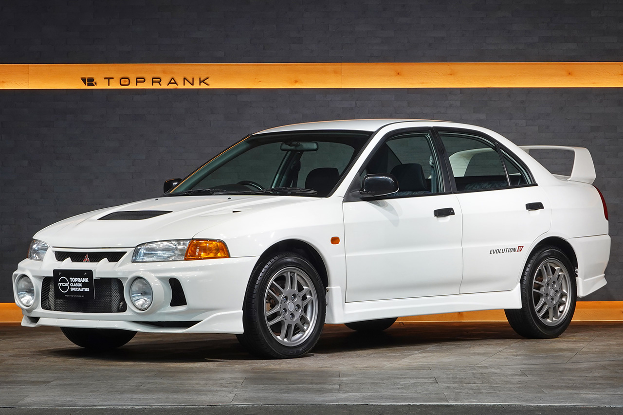 1996 Mitsubishi LANCER EVOLUTION CN9A Lancer RS Evolution IV, Optional Manual AC, OZ Racing 16 Inch Alloy Wheels, Fujitsubo Muffler