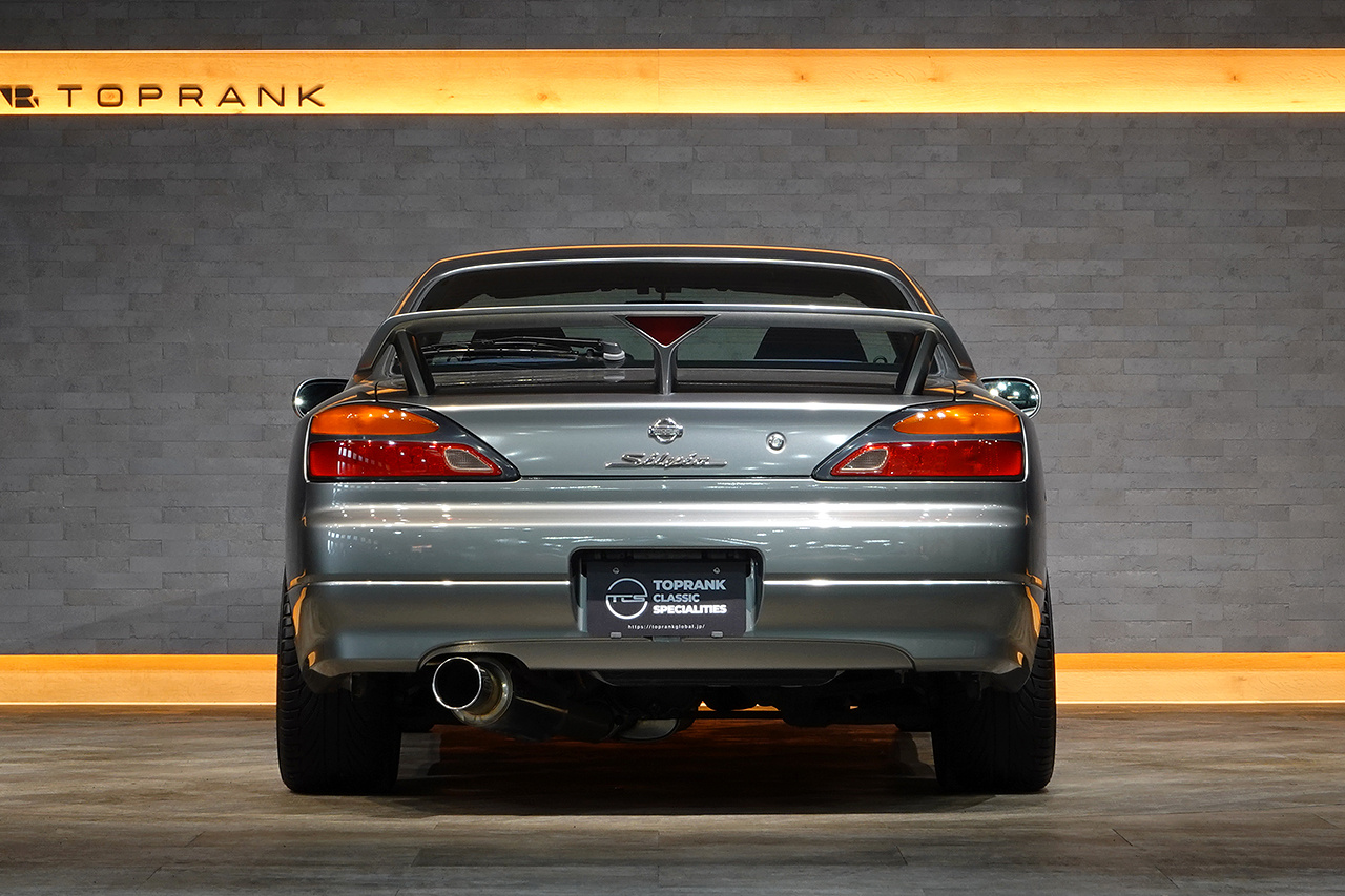 2001 Nissan SILVIA S15 Silvia Spec R Aero, TEIN Height Adjustable Coilovers, Kakimoto Muffler, Enkei 17inch Wheels