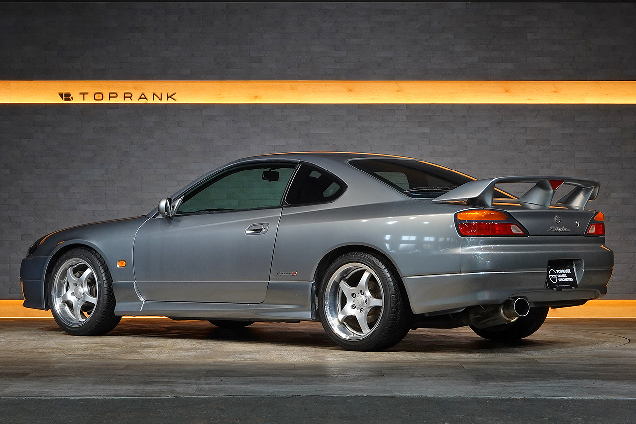 2001 Nissan SILVIA S15 Silvia Spec R Aero, TEIN Height Adjustable Coilovers, Kakimoto Muffler, Enkei 17inch Wheels