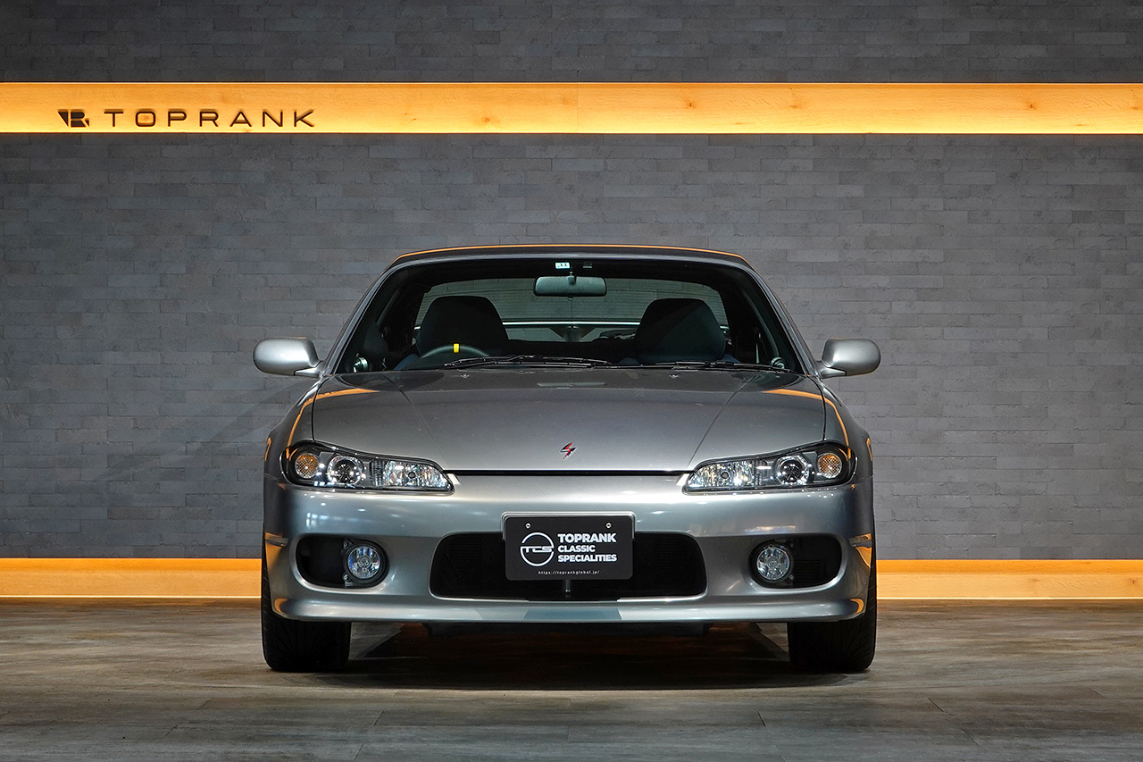 2001 Nissan SILVIA S15 Silvia Spec R Aero, TEIN Height Adjustable Coilovers, Kakimoto Muffler, Enkei 17inch Wheels