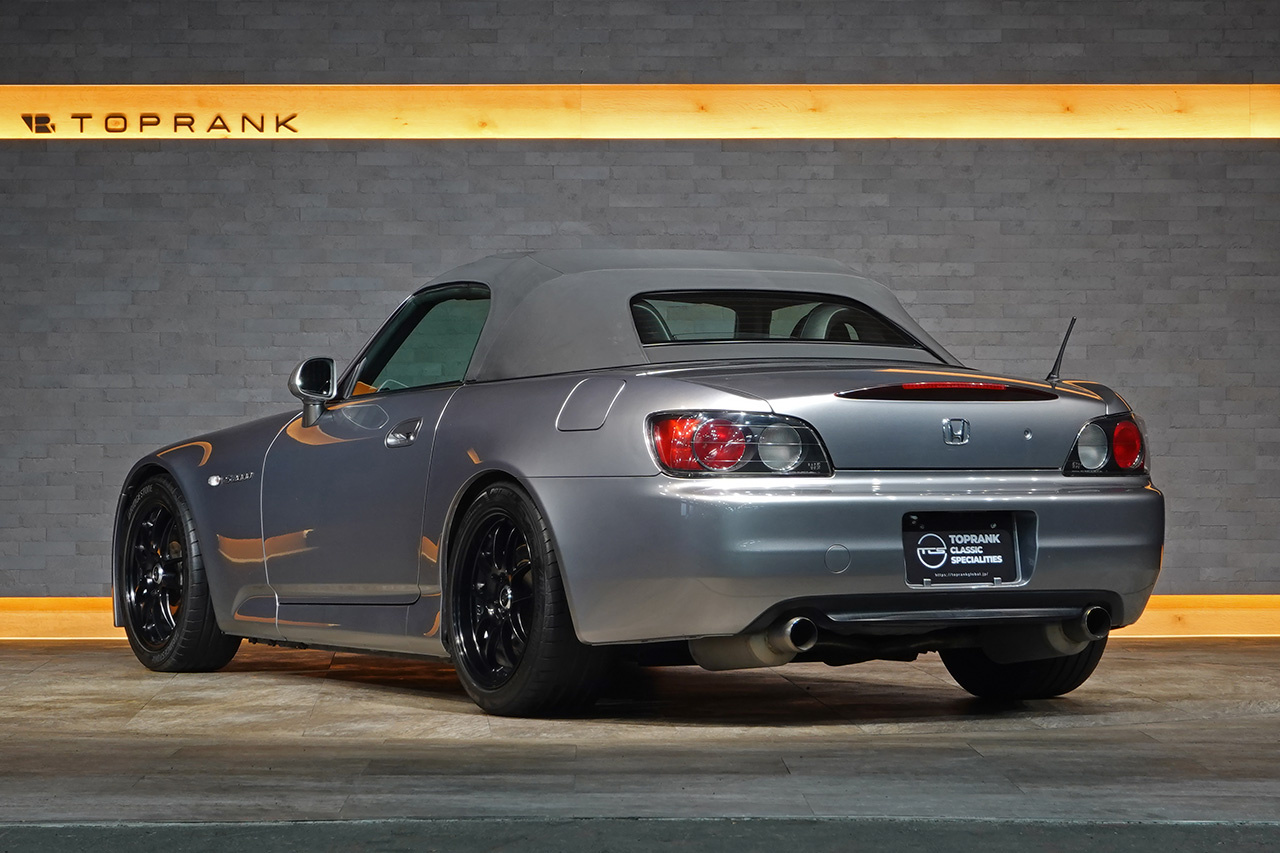 2002 Honda S2000 AP1 S2000, Mugen Front Bumper with Under Panel, Mugen Exhaust Manifold, Muffler, Enkei Wheels