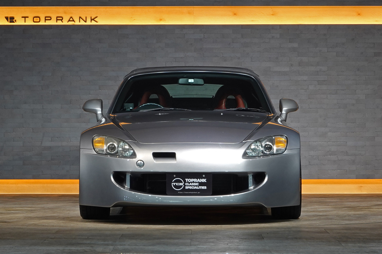 2002 Honda S2000 AP1 S2000, Mugen Front Bumper with Under Panel, Mugen Exhaust Manifold, Muffler, Enkei Wheels