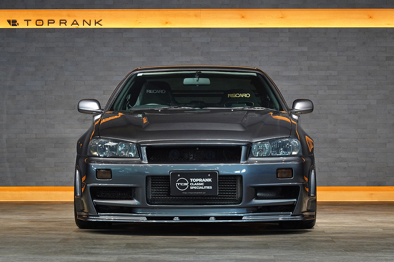 2000 Nissan SKYLINE COUPE ER34 Skyine 25 GT Turbo, Freedom Design Japan NISMO Z-Tune Style Full Aero, RAYS TE37 Wheels
