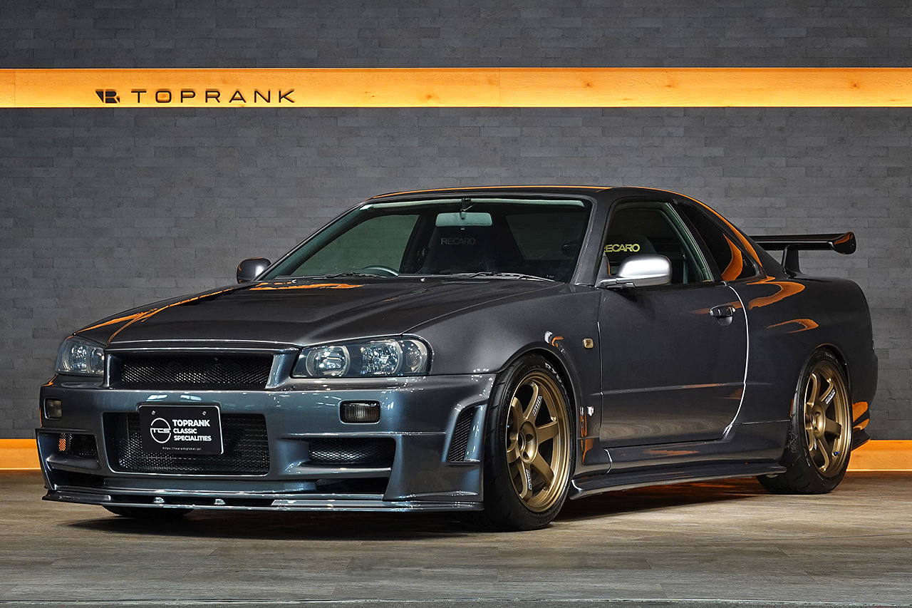2000 Nissan SKYLINE COUPE ER34 Skyine 25 GT Turbo, Freedom Design Japan NISMO Z-Tune Style Full Aero, RAYS TE37 Wheels