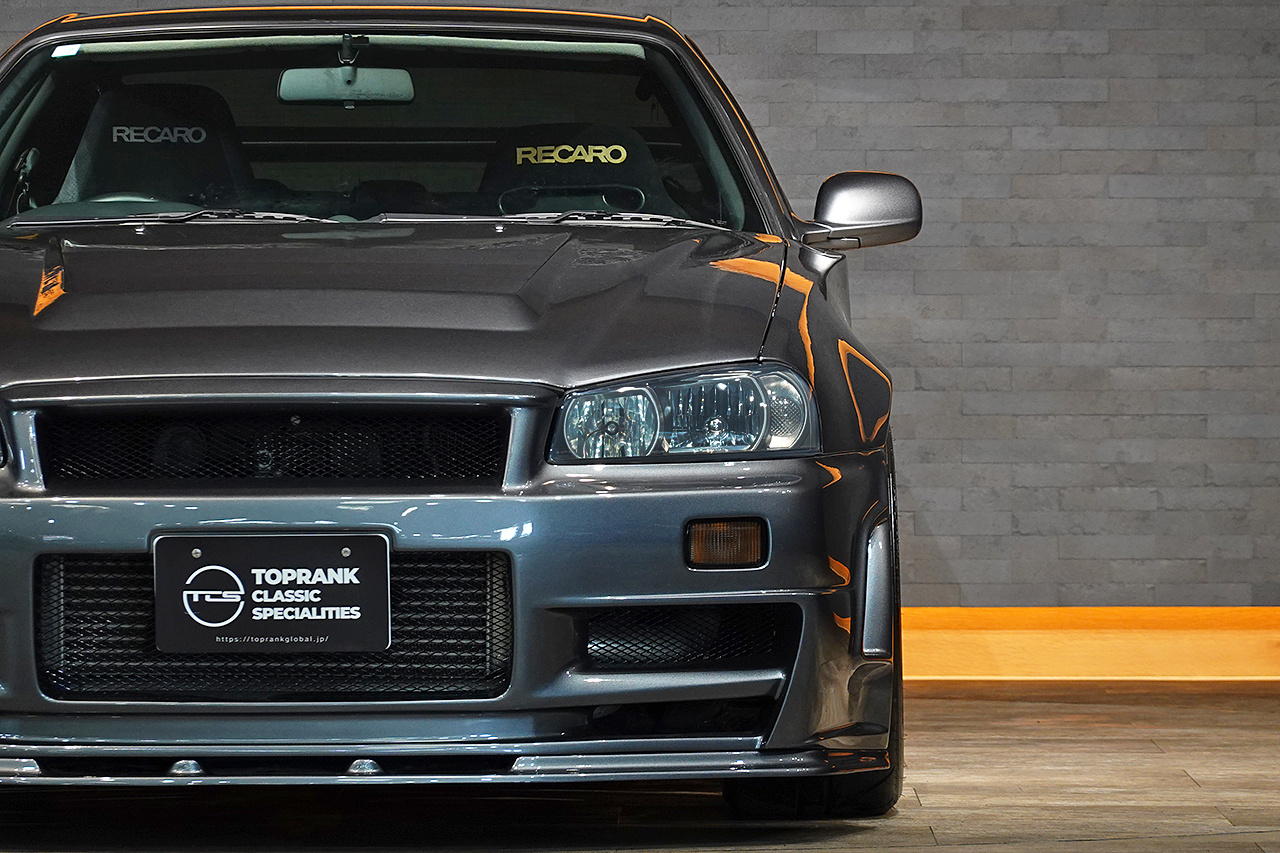 2000 Nissan SKYLINE COUPE ER34 Skyine 25 GT Turbo, Freedom Design Japan NISMO Z-Tune Style Full Aero, RAYS TE37 Wheels