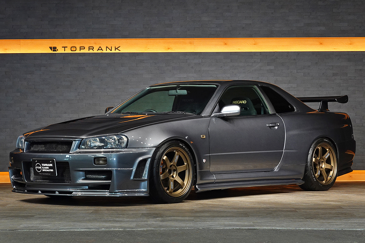 2000 Nissan SKYLINE COUPE ER34 Skyine 25 GT Turbo, Freedom Design Japan NISMO Z-Tune Style Full Aero, RAYS TE37 Wheels