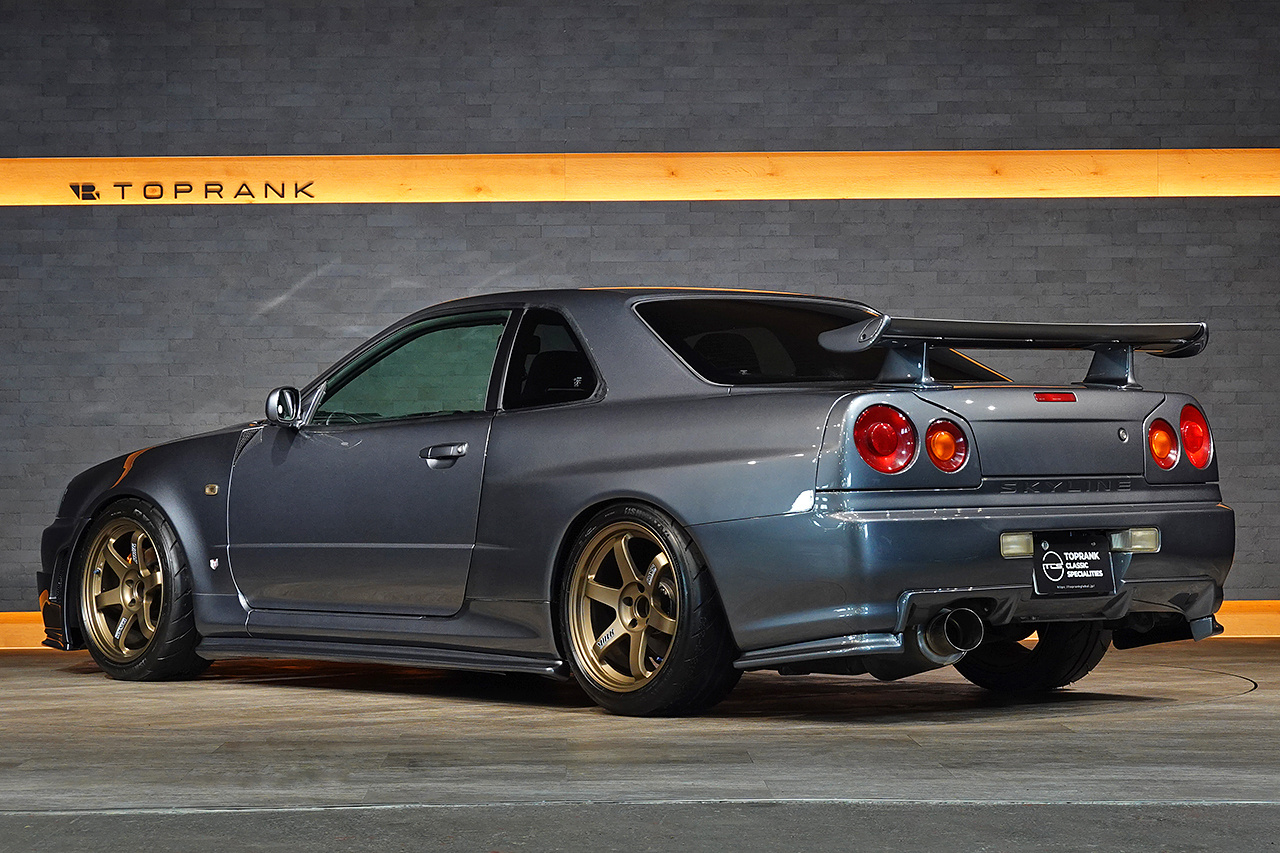 2000 Nissan SKYLINE COUPE ER34 Skyine 25 GT Turbo, Freedom Design Japan NISMO Z-Tune Style Full Aero, RAYS TE37 Wheels