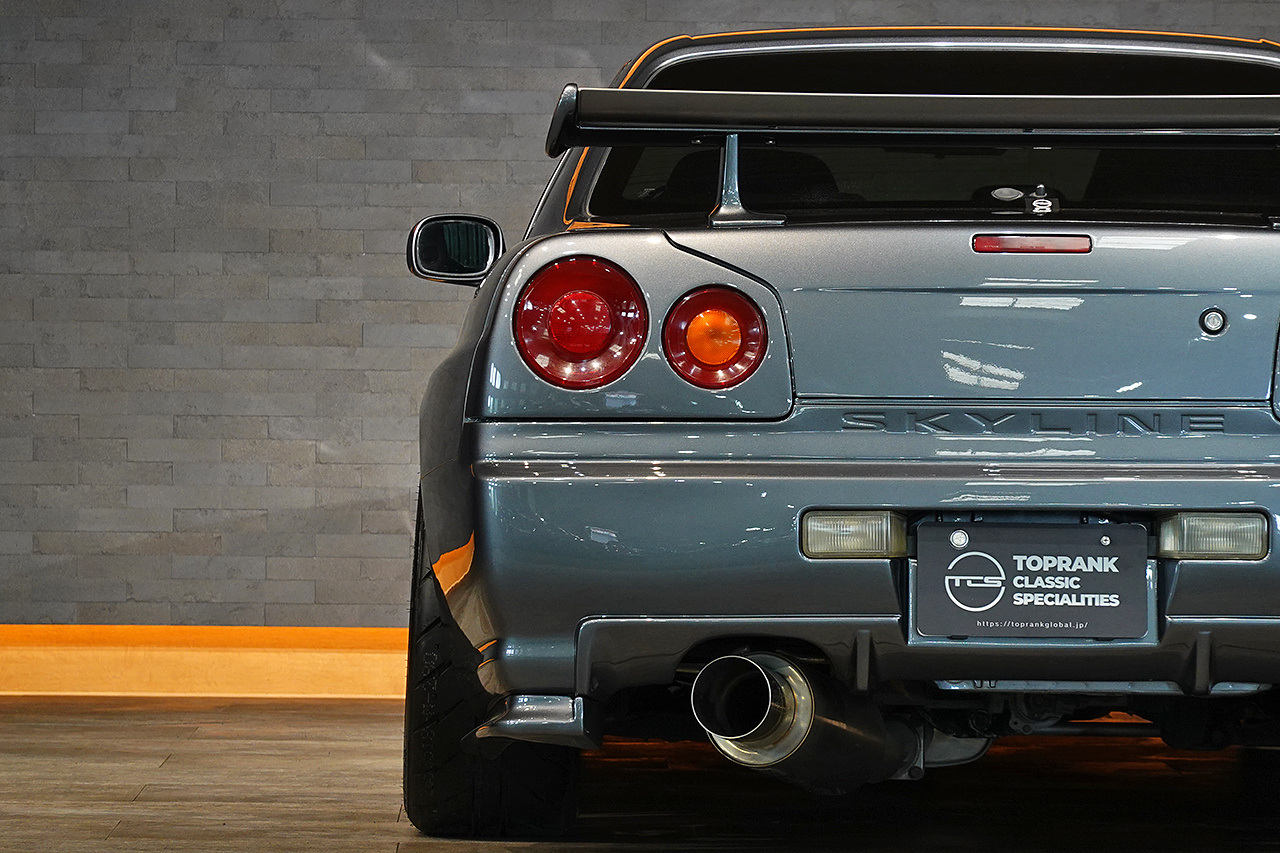 2000 Nissan SKYLINE COUPE ER34 Skyine 25 GT Turbo, Freedom Design Japan NISMO Z-Tune Style Full Aero, RAYS TE37 Wheels