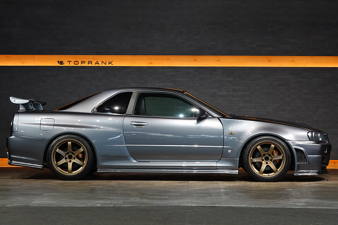 2000 Nissan SKYLINE COUPE ER34 Skyine 25 GT Turbo, Freedom Design Japan NISMO Z-Tune Style Full Aero, RAYS TE37 Wheels