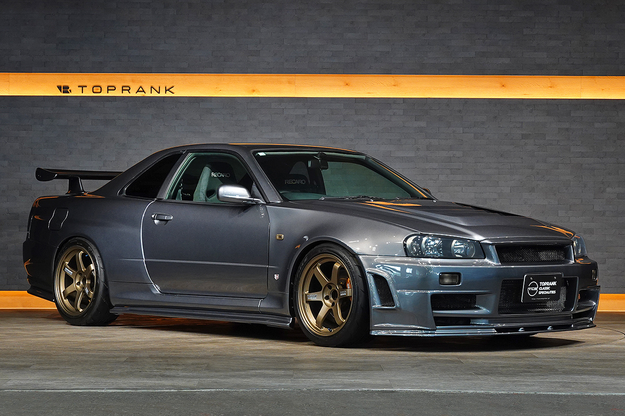 2000 Nissan SKYLINE COUPE ER34 Skyine 25 GT Turbo, Freedom Design Japan NISMO Z-Tune Style Full Aero, RAYS TE37 Wheels