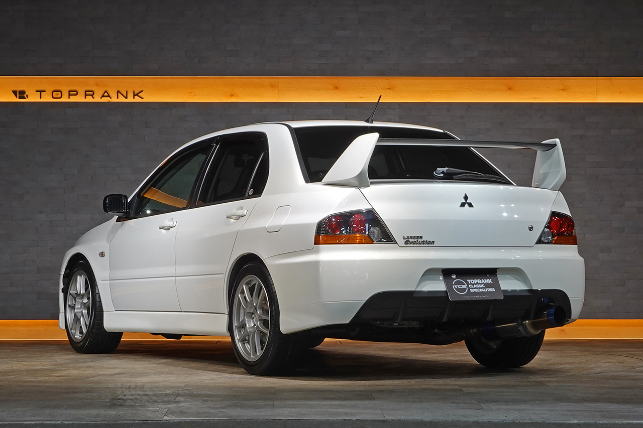 2006 Mitsubishi LANCER EVOLUTION CT9A Lancer GSR Evolution 9, Tomei Exhaust Manifold, Muffler, Heat Sheild, HKS Catalyzer