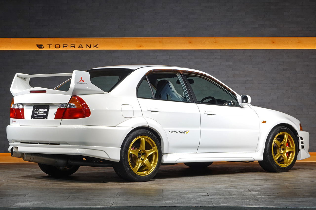 1998 Mitsubishi LANCER EVOLUTION CP9A GSR EVOLUTION V, Advan Racing 17 Inch Wheels, Fujitsubo Muffler, Monster Sport Air Clener