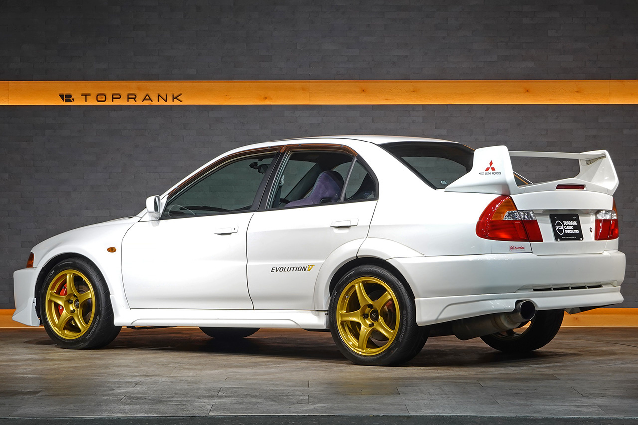 1998 Mitsubishi LANCER EVOLUTION CP9A GSR EVOLUTION V, Advan Racing 17 Inch Wheels, Fujitsubo Muffler, Monster Sport Air Clener