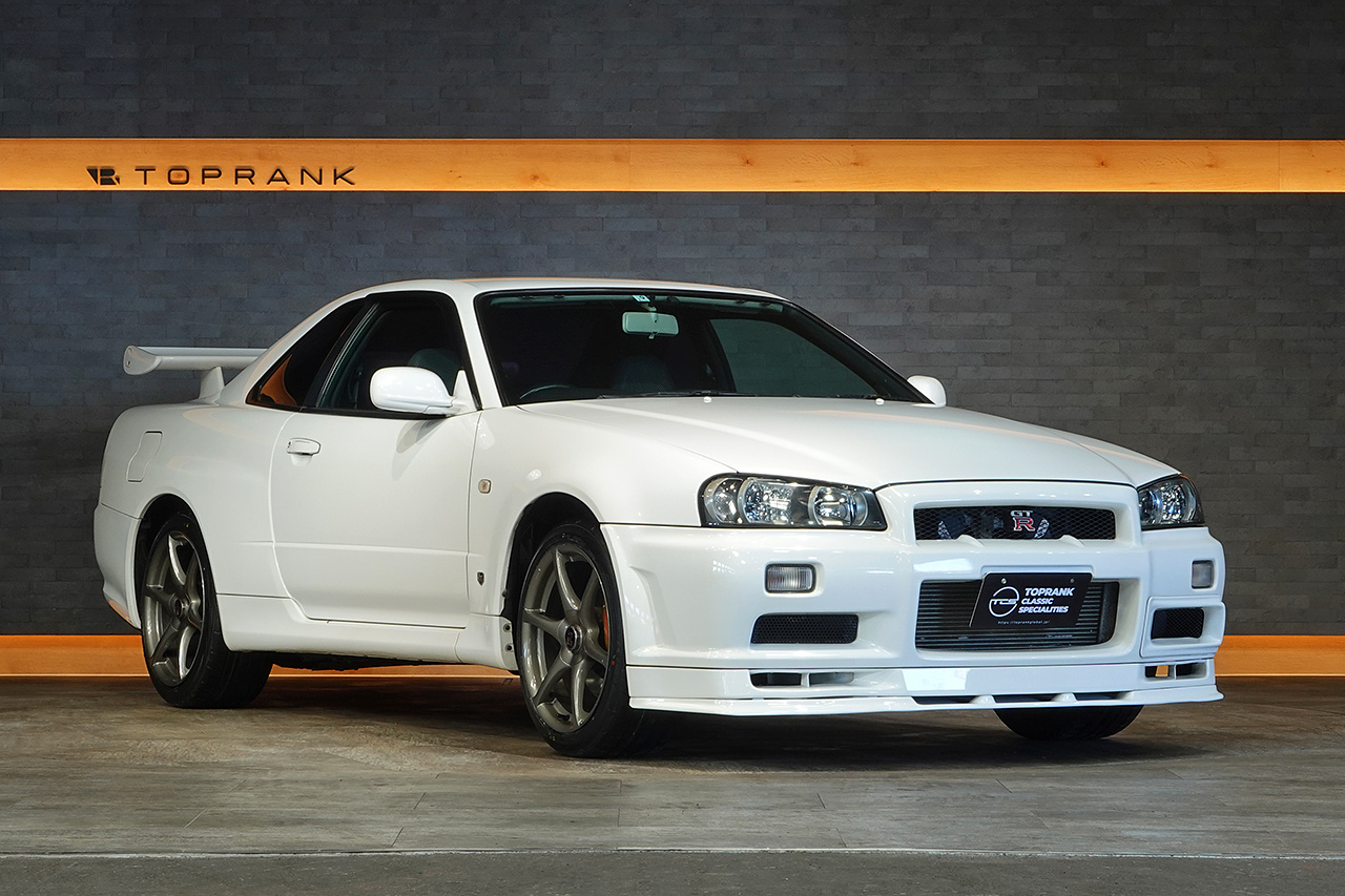 1999 Nissan SKYLINE GT-R BNR34 R34 Skyline GT-R, Impul Blast Muffler, Front Pipe,Mine's VX Rom, HKS Air Cleaner