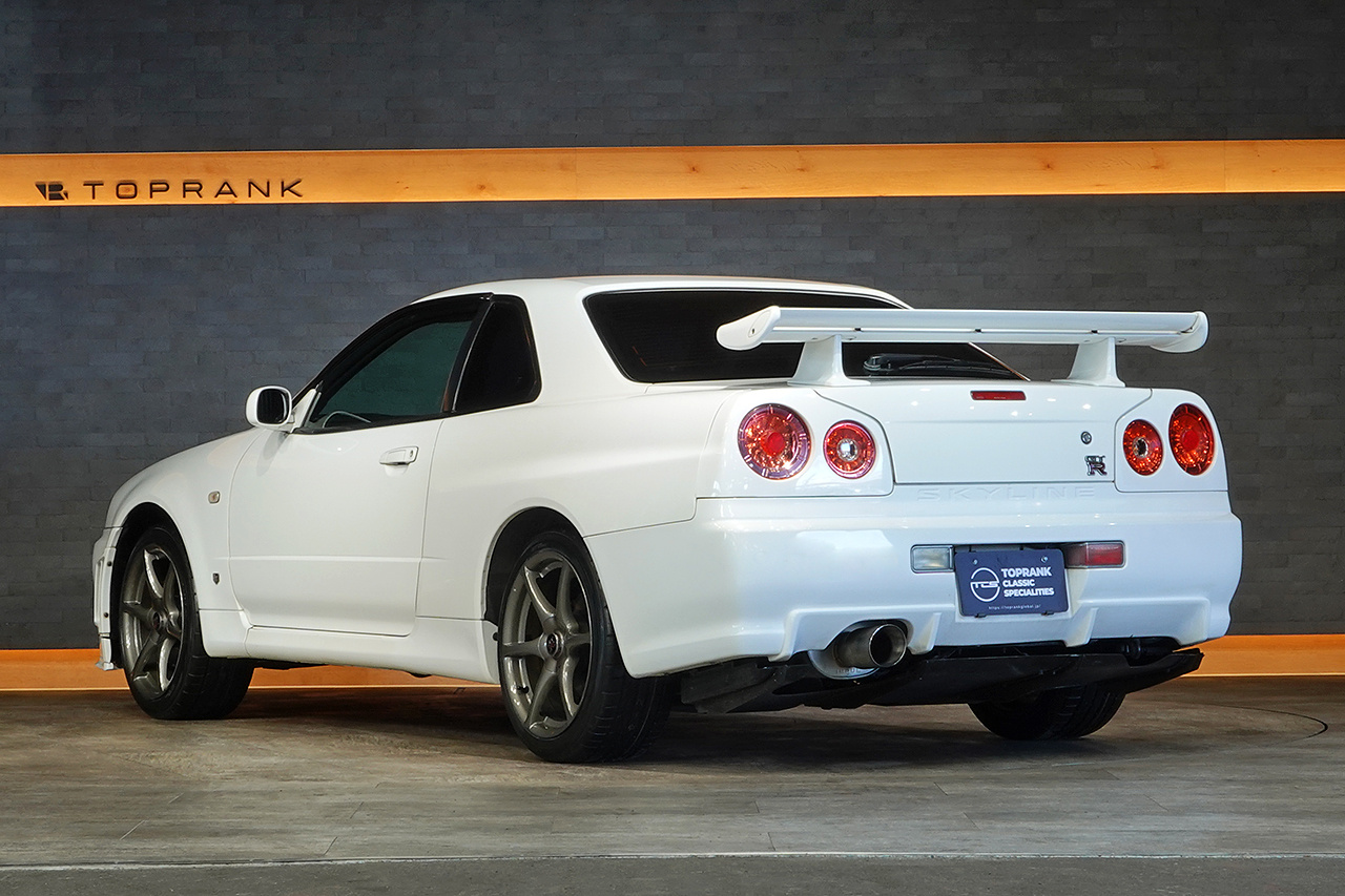 1999 Nissan SKYLINE GT-R BNR34 R34 Skyline GT-R, Impul Blast Muffler, Front Pipe,Mine's VX Rom, HKS Air Cleaner