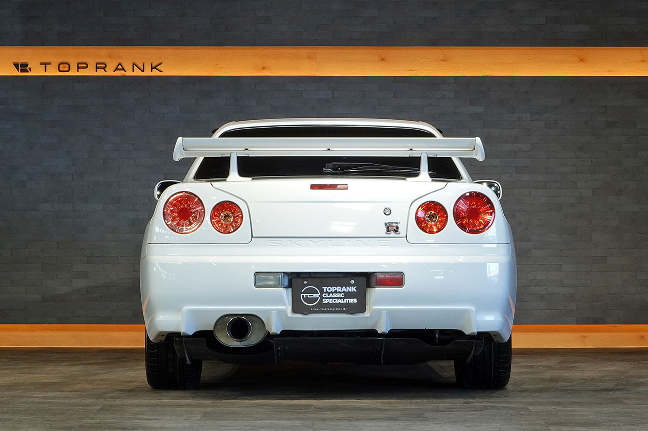 1999 Nissan SKYLINE GT-R BNR34 R34 Skyline GT-R, Impul Blast Muffler, Front Pipe,Mine's VX Rom, HKS Air Cleaner