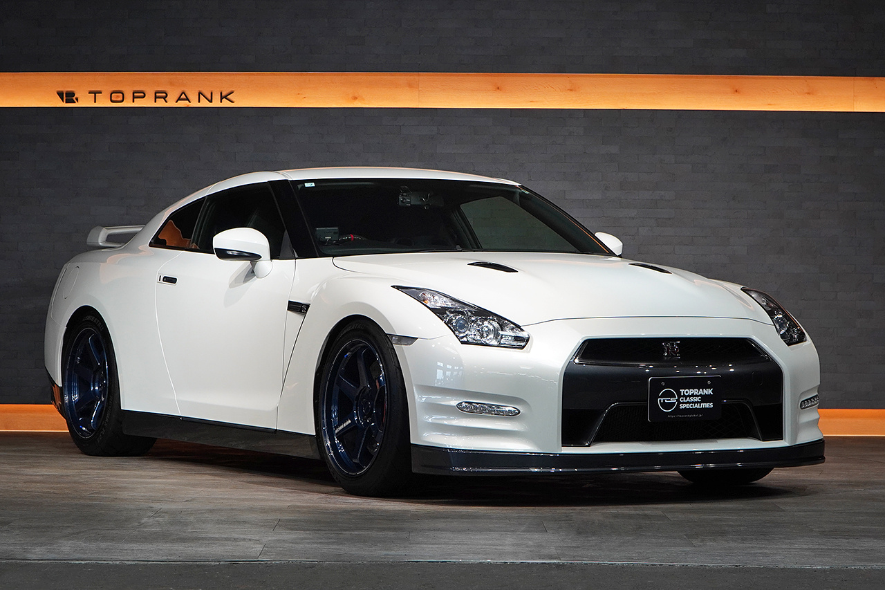 2012 Nissan GT-R R35 GT-R Pure Edition, RAYS Volk Racing TE37 Ultra 20 Inch Wheels, Apexi Muffler, Sard Catalyzer