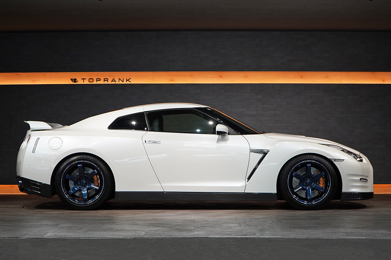 2012 Nissan GT-R R35 GT-R Pure Edition, RAYS Volk Racing TE37 Ultra 20 Inch Wheels, Apexi Muffler, Sard Catalyzer