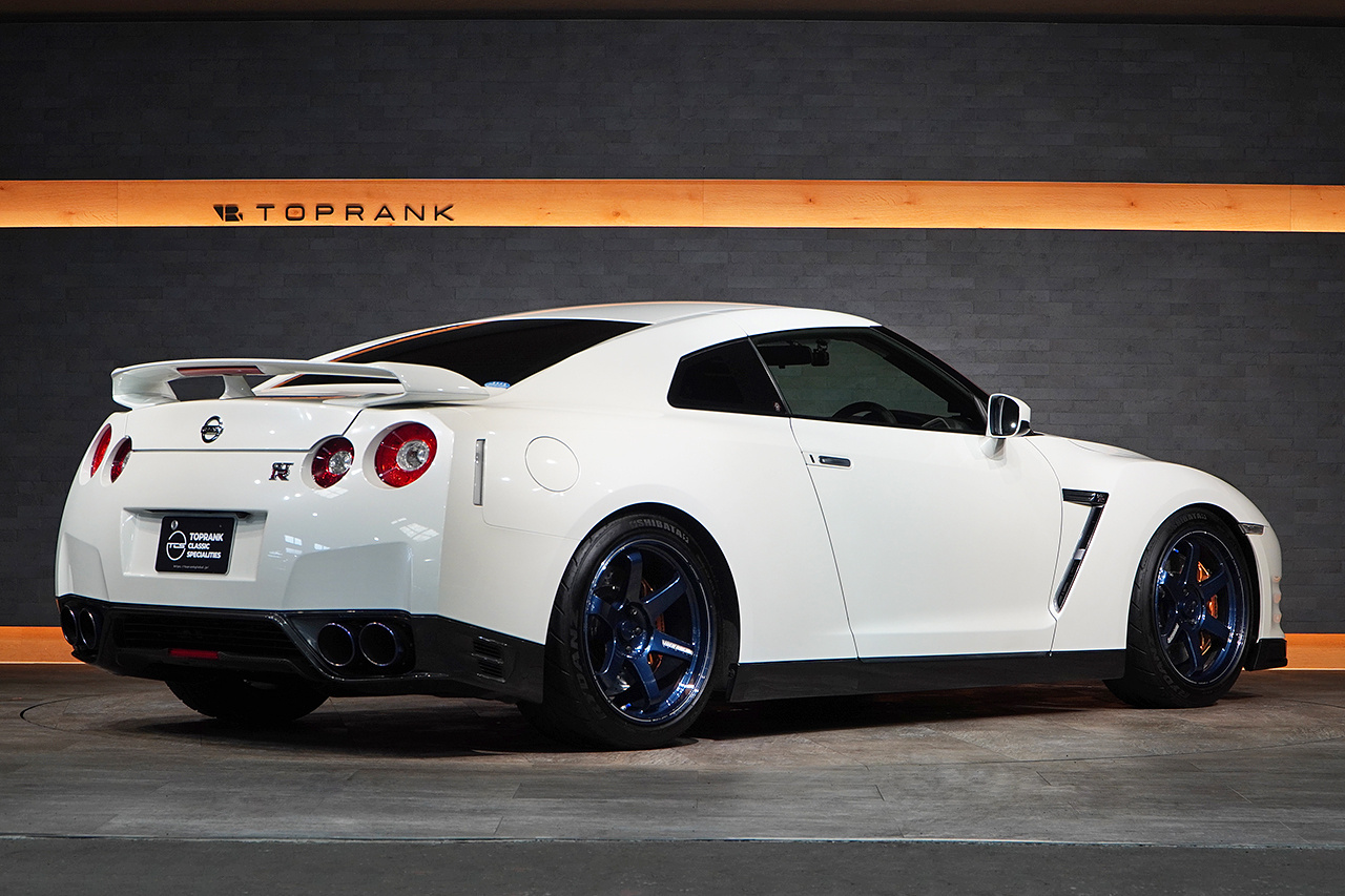 2012 Nissan GT-R R35 GT-R Pure Edition, RAYS Volk Racing TE37 Ultra 20 Inch Wheels, Apexi Muffler, Sard Catalyzer