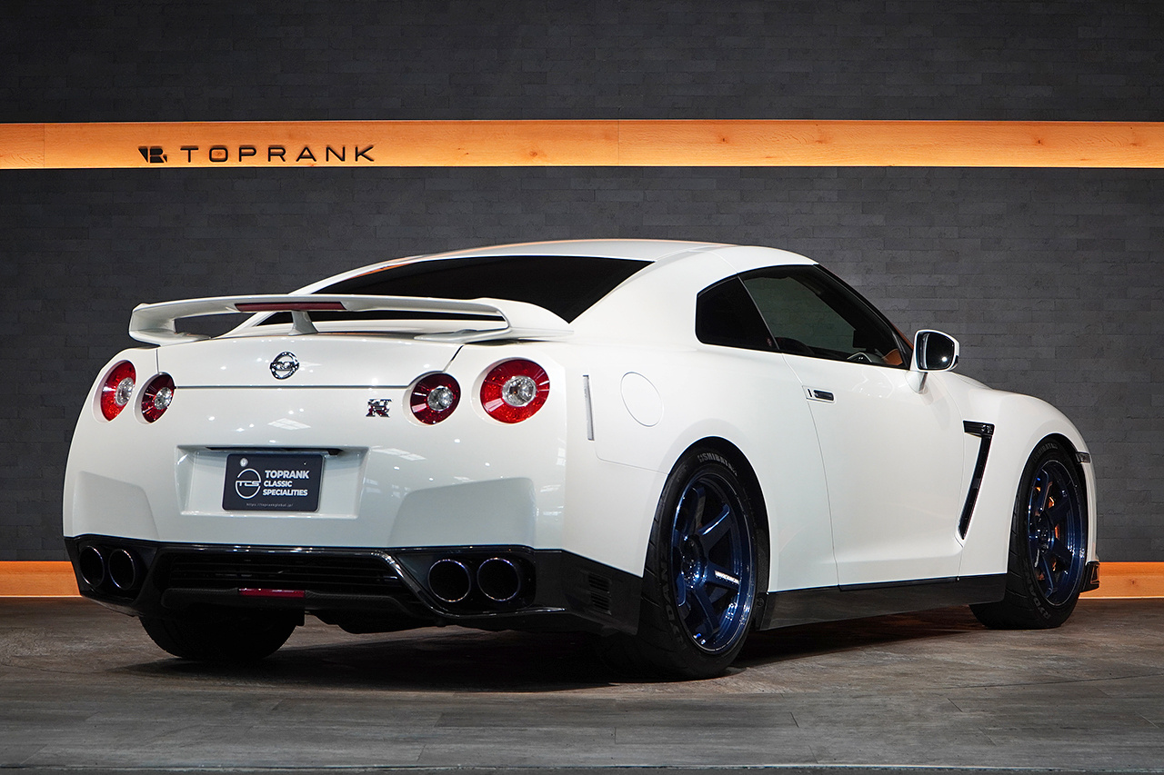 2012 Nissan GT-R R35 GT-R Pure Edition, RAYS Volk Racing TE37 Ultra 20 Inch Wheels, Apexi Muffler, Sard Catalyzer