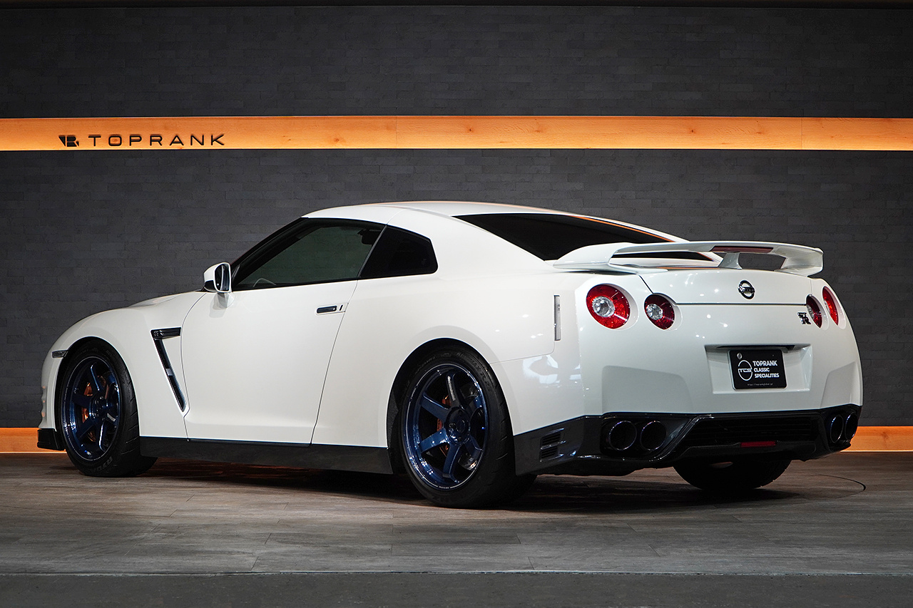 2012 Nissan GT-R R35 GT-R Pure Edition, RAYS Volk Racing TE37 Ultra 20 Inch Wheels, Apexi Muffler, Sard Catalyzer