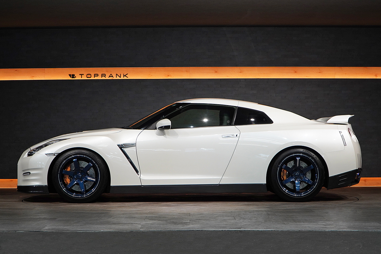 2012 Nissan GT-R R35 GT-R Pure Edition, RAYS Volk Racing TE37 Ultra 20 Inch Wheels, Apexi Muffler, Sard Catalyzer