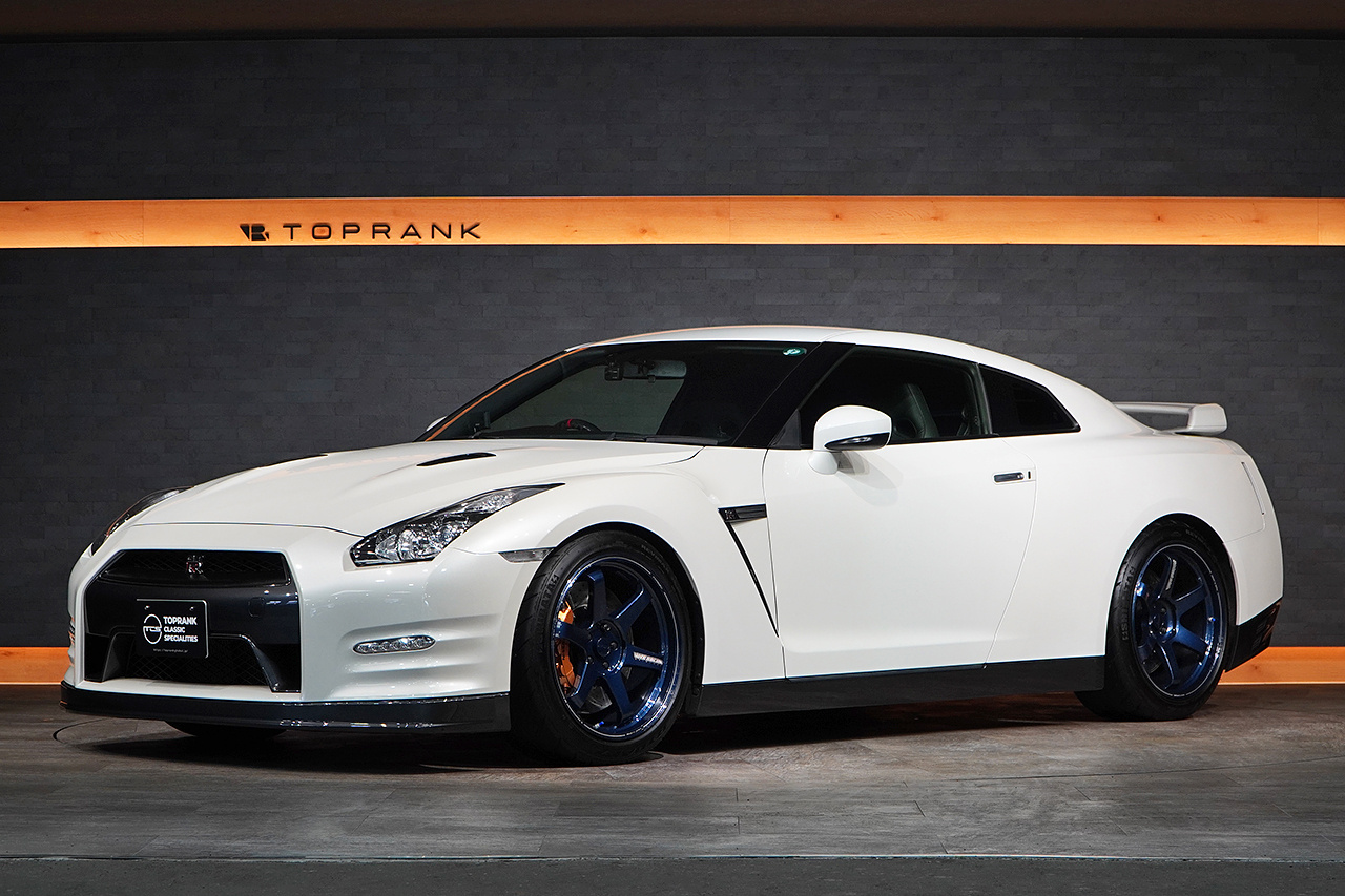 2012 Nissan GT-R R35 GT-R Pure Edition, RAYS Volk Racing TE37 Ultra 20 Inch Wheels, Apexi Muffler, Sard Catalyzer