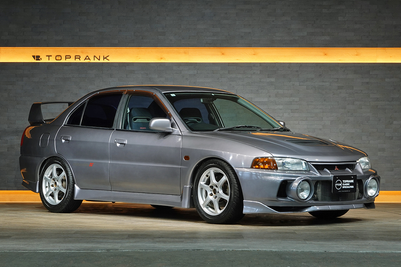 1997 Mitsubishi LANCER EVOLUTION CN9A Lancer GSR Evolution IV, HKS Muffler, Air Cleaner, Cusco Height Adjustable Coilovers