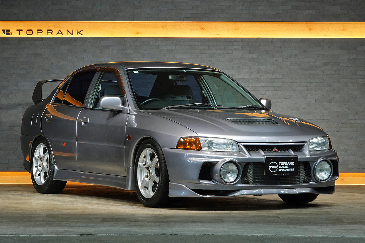 1997 Mitsubishi LANCER EVOLUTION CN9A Lancer GSR Evolution IV, HKS Muffler, Air Cleaner, Cusco Height Adjustable Coilovers