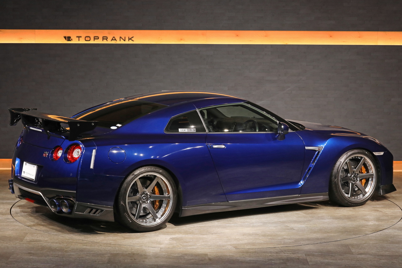 2017 Nissan GT-R R35 GT-R Pure Edition, TOPSECRET Rear Wing, Work 20inch Wheels, Power Craft Muffler