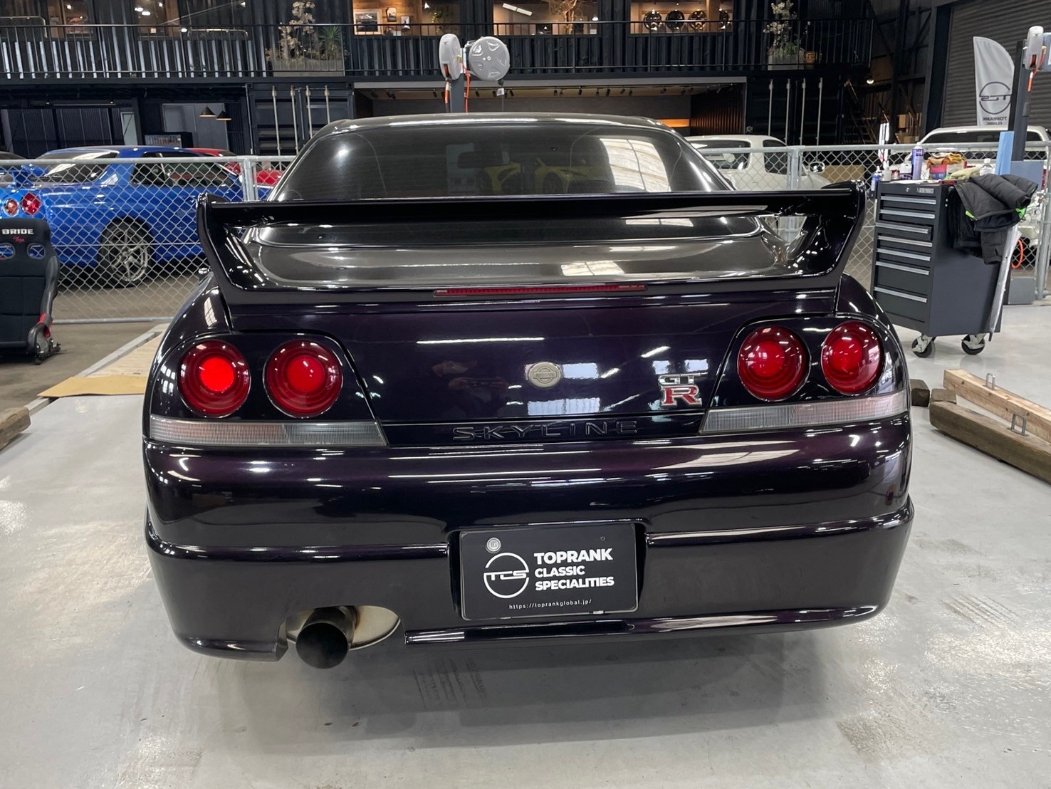 1995 Nissan SKYLINE GT-R FUTURE INVENTORY, BCNR33 R33 Skyline GT-R, Factory Midnight Purple (LP2)