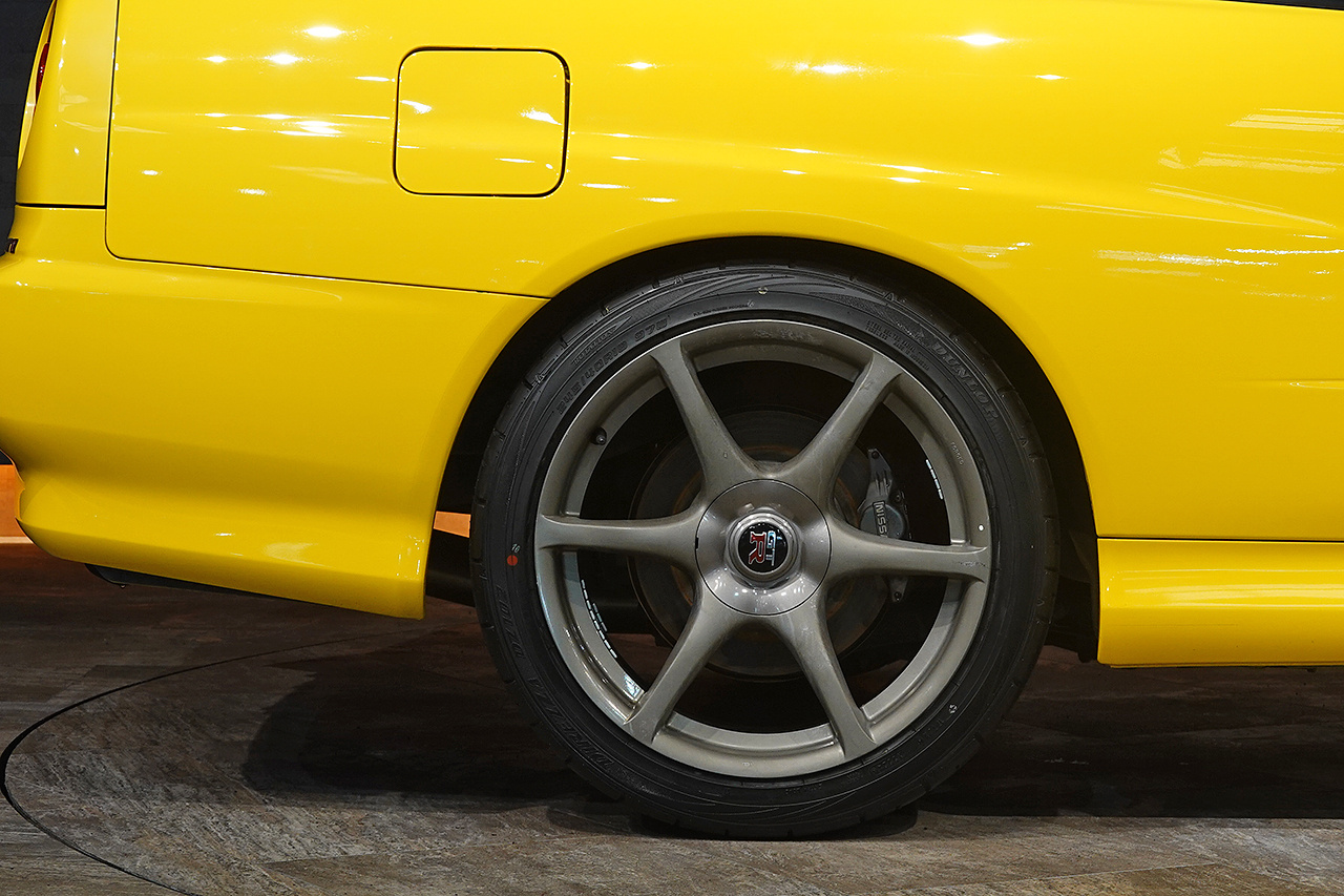 1999 Nissan SKYLINE COUPE ER34 Skyine 25 GT Turbo, RARE Lightning Yellow -EV1-, Recaro SR-7 Seat, BNR34 Skyline GT-R Wheels