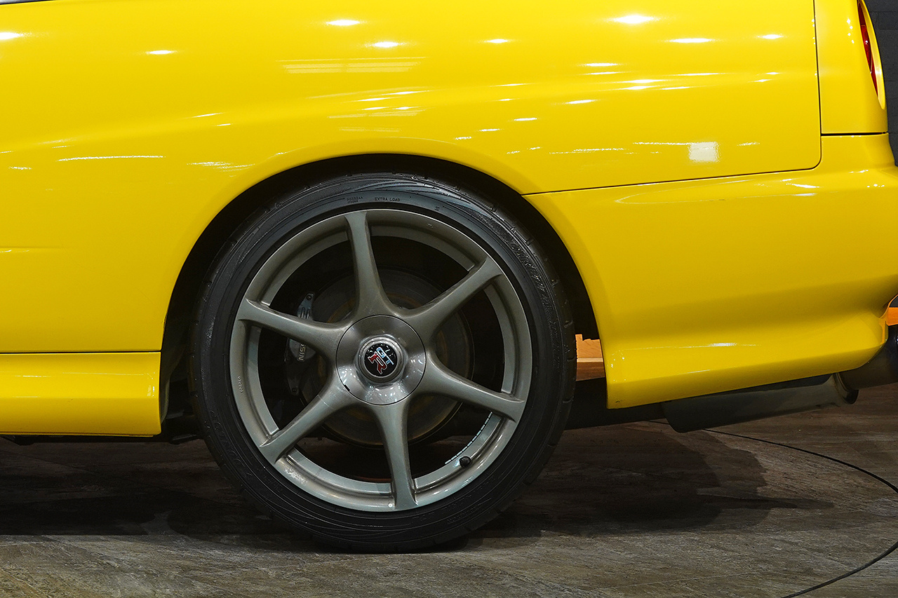 1999 Nissan SKYLINE COUPE ER34 Skyine 25 GT Turbo, RARE Lightning Yellow -EV1-, Recaro SR-7 Seat, BNR34 Skyline GT-R Wheels