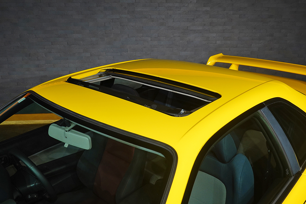 1999 Nissan SKYLINE COUPE ER34 Skyine 25 GT Turbo, RARE Lightning Yellow -EV1-, Recaro SR-7 Seat, BNR34 Skyline GT-R Wheels