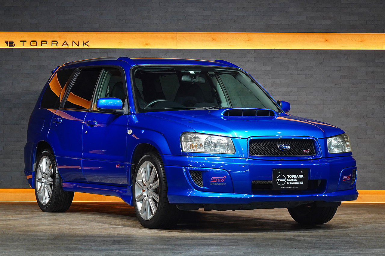 2004 Subaru FORESTER SG9 Forester STi Version, WR Blue Mica, Verfied Low Mileage, Fujitsubo Muffler