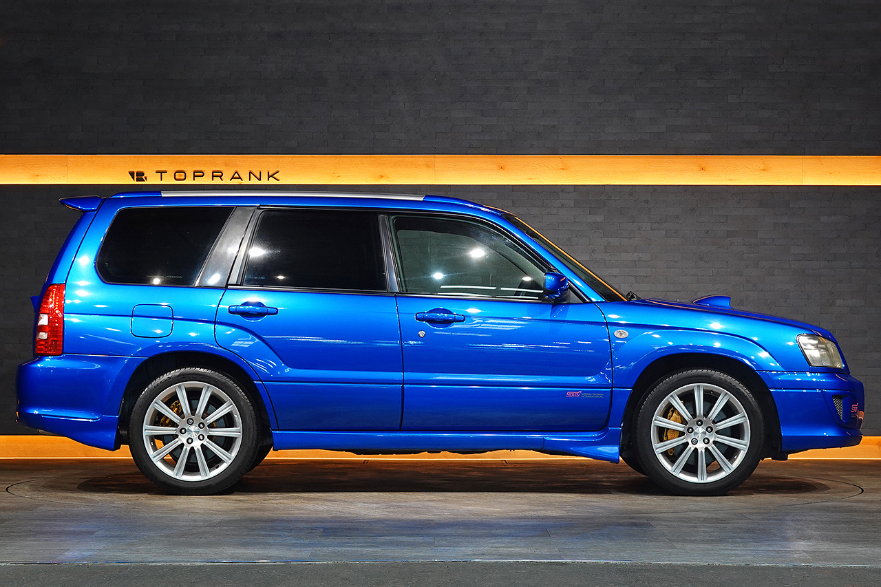 2004 Subaru FORESTER SG9 Forester STi Version, WR Blue Mica, Verfied Low Mileage, Fujitsubo Muffler