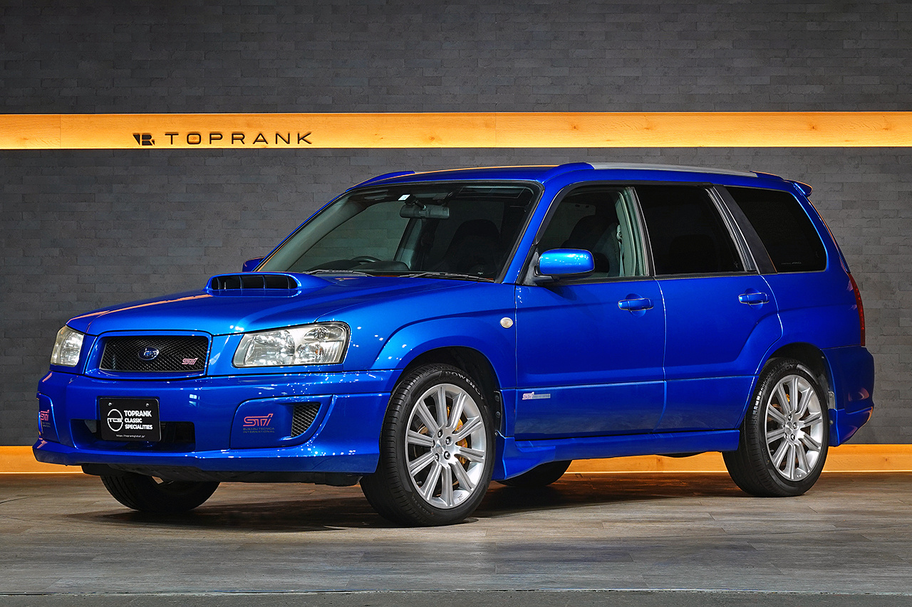 2004 Subaru FORESTER SG9 Forester STi Version, WR Blue Mica, Verfied Low Mileage, Fujitsubo Muffler
